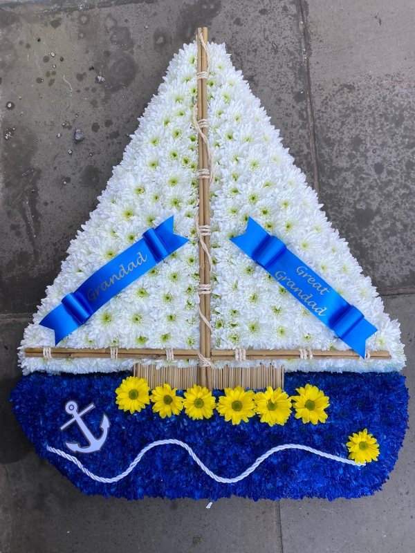 Sailing boat tribute