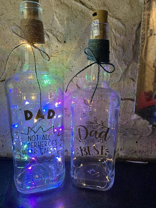Light up bottles