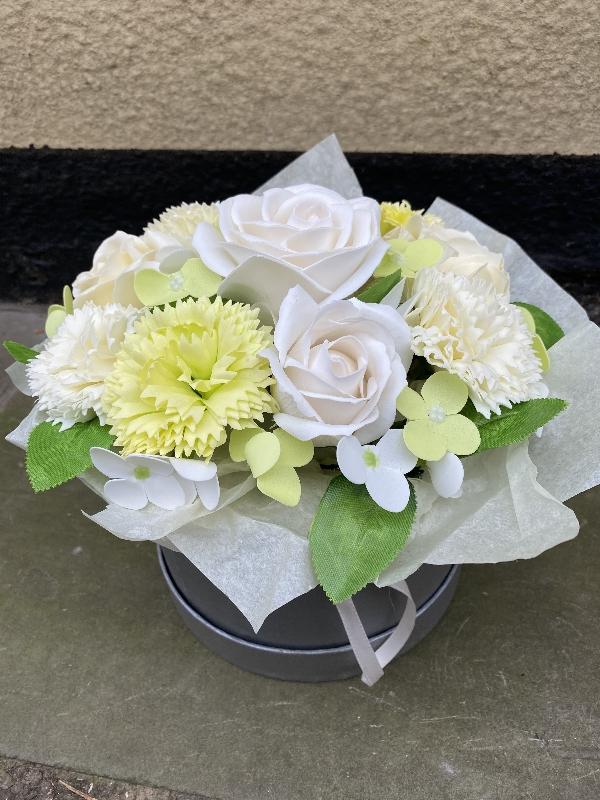 Soap flowers buy online or call 01623 622002