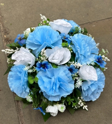 Artificial posy pad blue