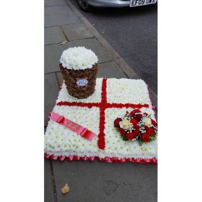 Beer Glass on St Georges Cross