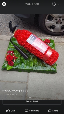 Fire extinguisher tribute