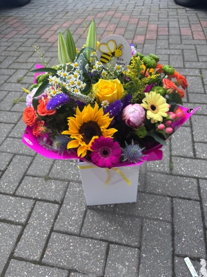 Large florist choice hand tied
