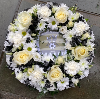 Notts county wreath