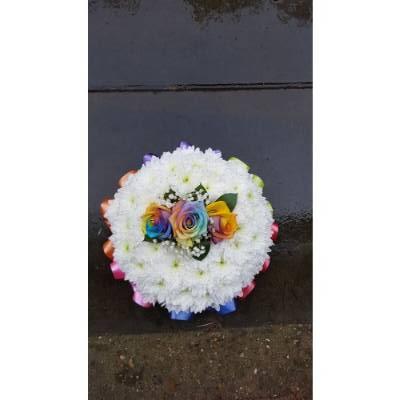 Rainbow Posy Pad