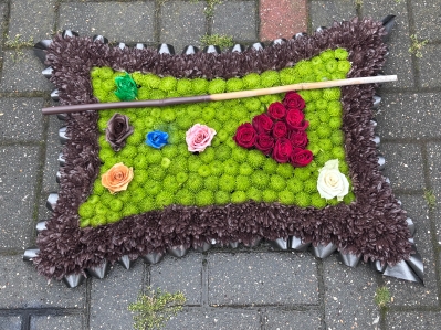 Snooker table tribute