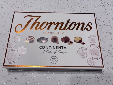 Thorntons continental chocolates
