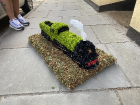 3D steam train