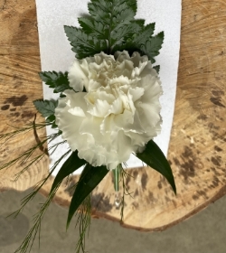 Carnation buttonhole
