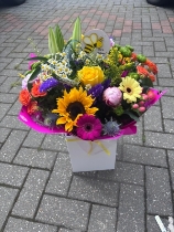 Large florist choice hand tied