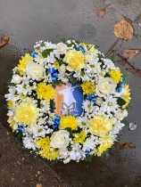 Mansfield town wreath