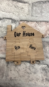 Our house keyring holder